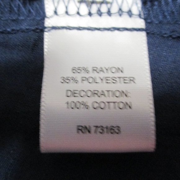 Spense top Romantic Boho lightweight flowy navy & cream blouse like new size L - Picture 2 of 7